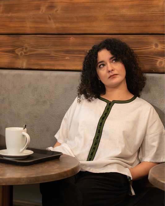 Zitun Oversized Tee - Grün