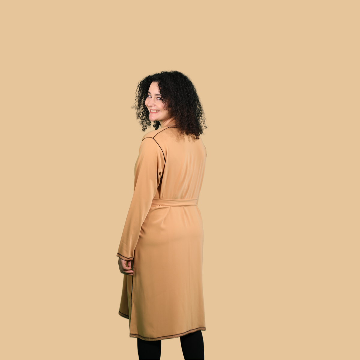 Tafukt Kleid - Beige
