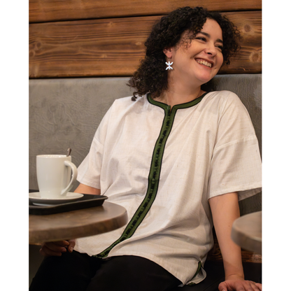 Zitun Oversized Tee - Grün