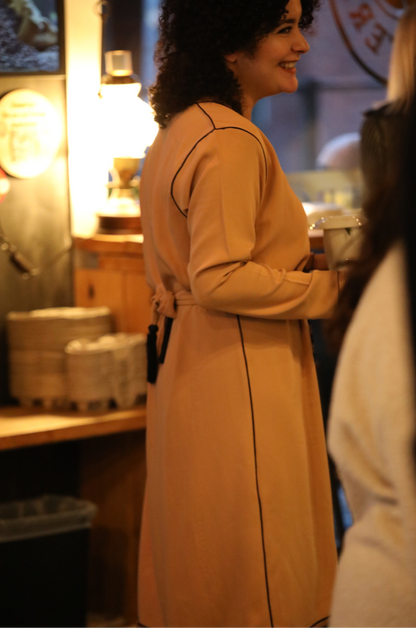 Tafukt Kleid - Beige
